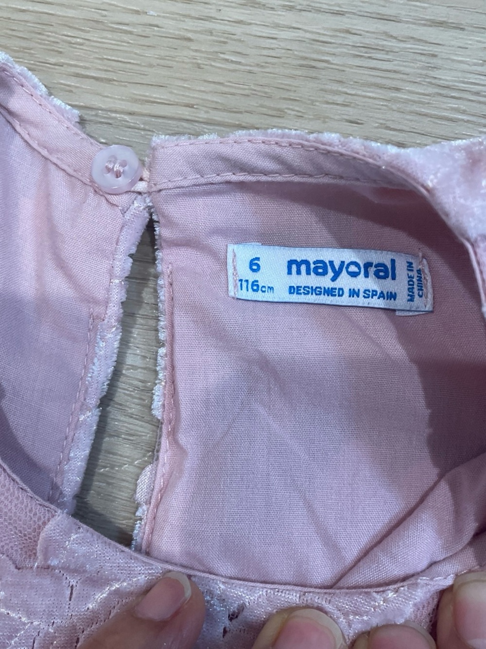 Mayoral Pink Floral Lace Party Dress for Girls - Picture 2 of 4